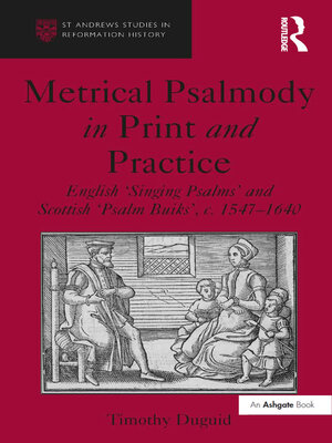 cover image of Metrical Psalmody in Print and Practice